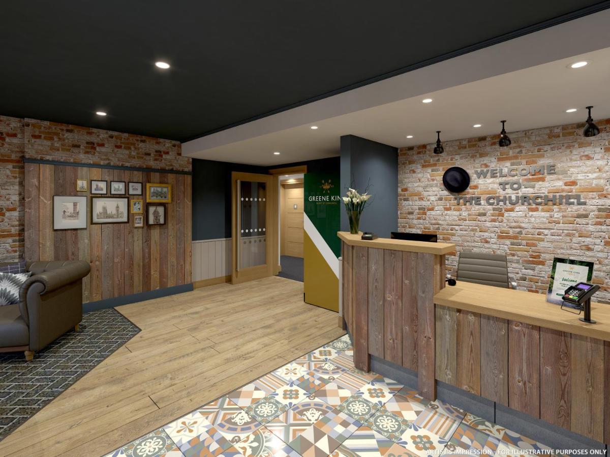 The Churchill By Greene King Inns Royal Wootton Bassett Exteriér fotografie